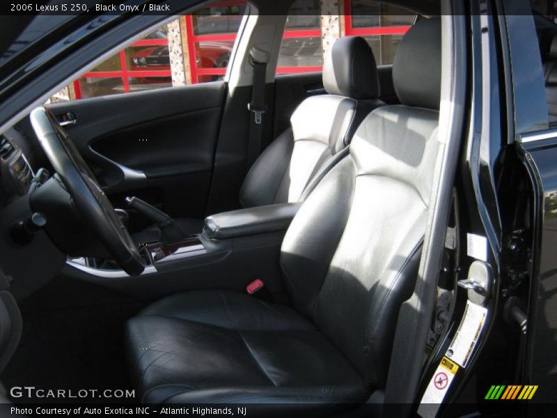 Black Onyx / Black 2006 Lexus IS 250