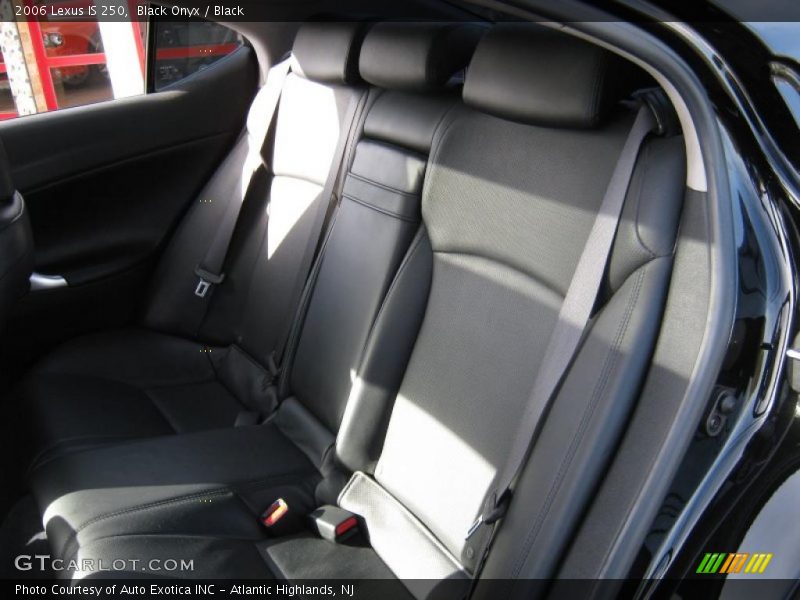 Black Onyx / Black 2006 Lexus IS 250