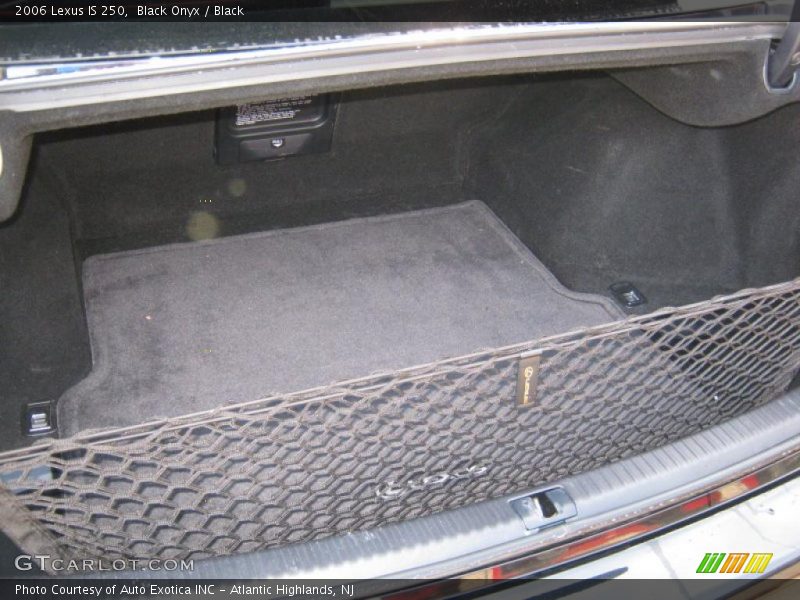 Black Onyx / Black 2006 Lexus IS 250