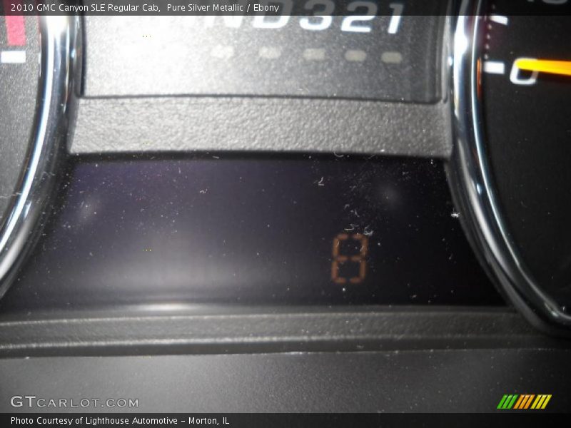 Pure Silver Metallic / Ebony 2010 GMC Canyon SLE Regular Cab