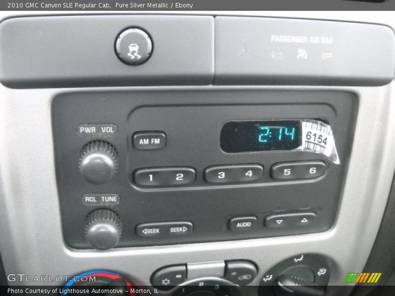 Pure Silver Metallic / Ebony 2010 GMC Canyon SLE Regular Cab