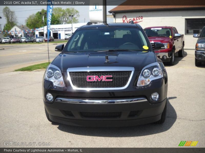 Carbon Black Metallic / Ebony 2010 GMC Acadia SLT