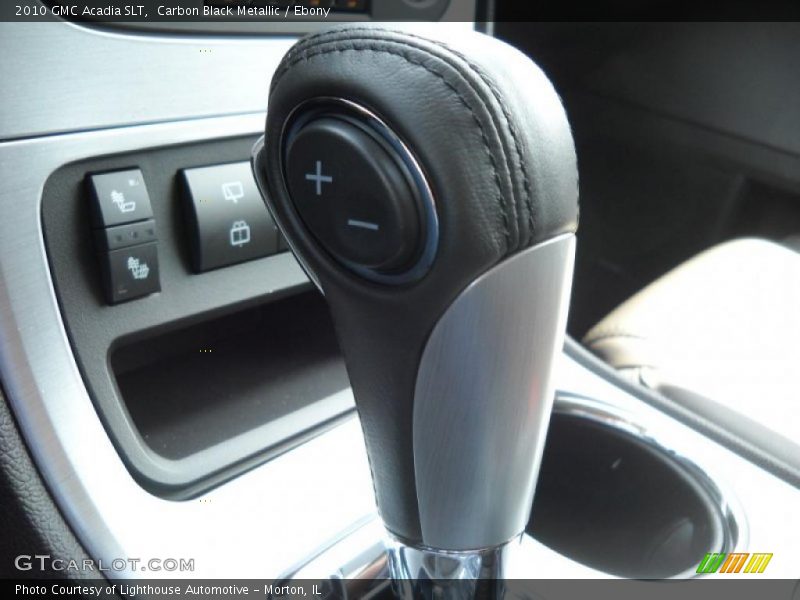 Carbon Black Metallic / Ebony 2010 GMC Acadia SLT