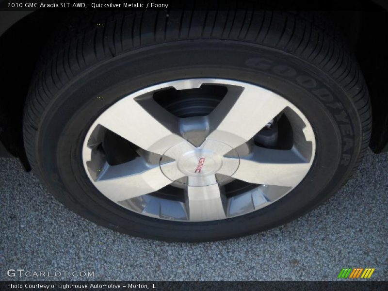 Quicksilver Metallic / Ebony 2010 GMC Acadia SLT AWD
