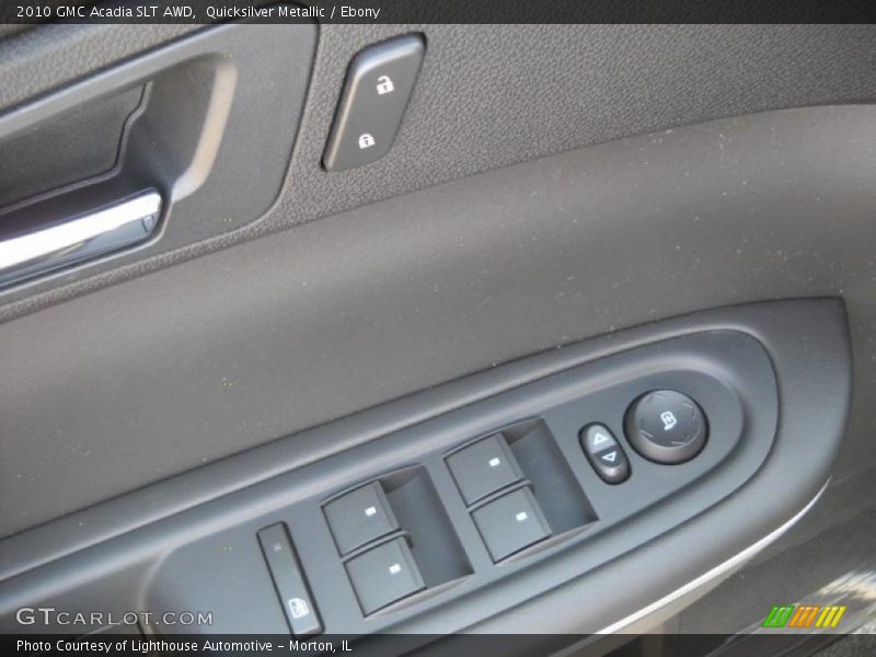 Quicksilver Metallic / Ebony 2010 GMC Acadia SLT AWD