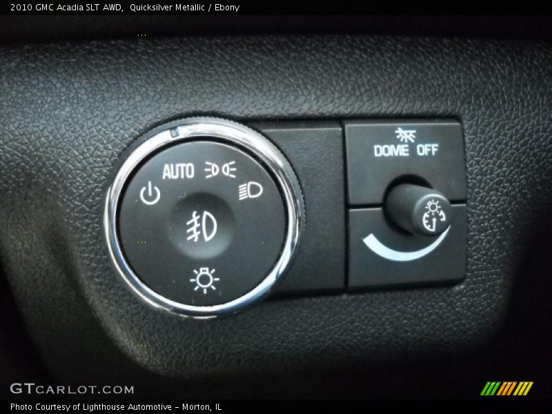 Quicksilver Metallic / Ebony 2010 GMC Acadia SLT AWD