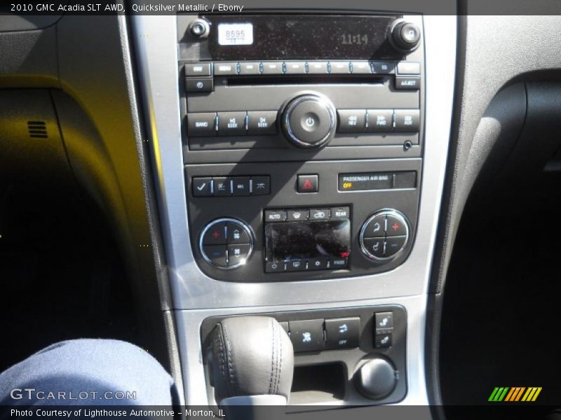 Quicksilver Metallic / Ebony 2010 GMC Acadia SLT AWD