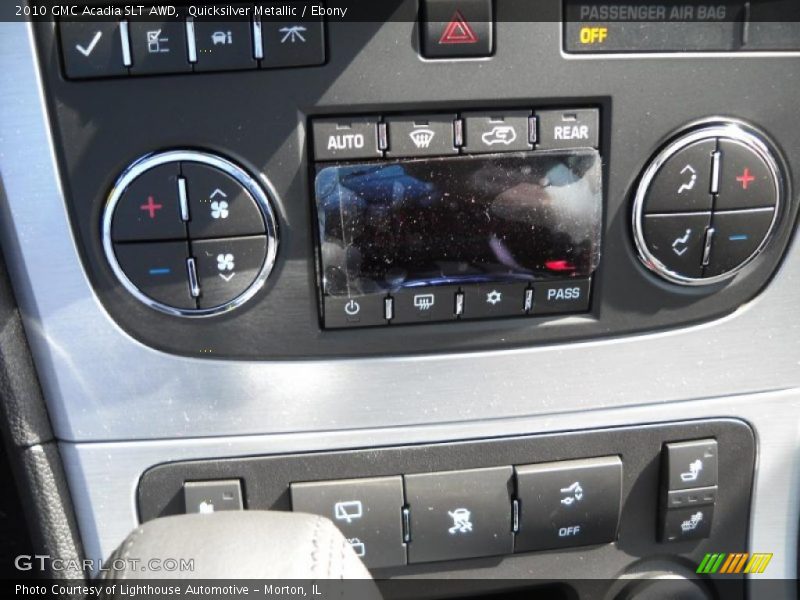 Quicksilver Metallic / Ebony 2010 GMC Acadia SLT AWD