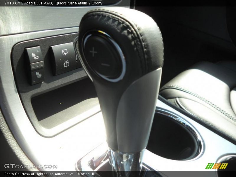 Quicksilver Metallic / Ebony 2010 GMC Acadia SLT AWD
