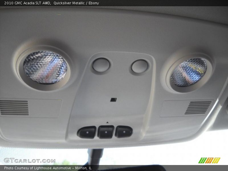 Quicksilver Metallic / Ebony 2010 GMC Acadia SLT AWD