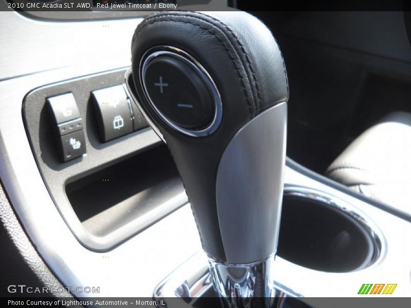 Red Jewel Tintcoat / Ebony 2010 GMC Acadia SLT AWD