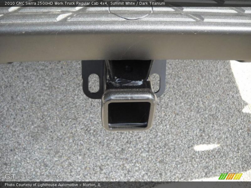 Summit White / Dark Titanium 2010 GMC Sierra 2500HD Work Truck Regular Cab 4x4