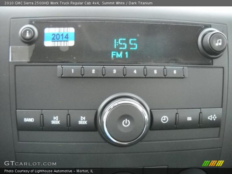 Summit White / Dark Titanium 2010 GMC Sierra 2500HD Work Truck Regular Cab 4x4