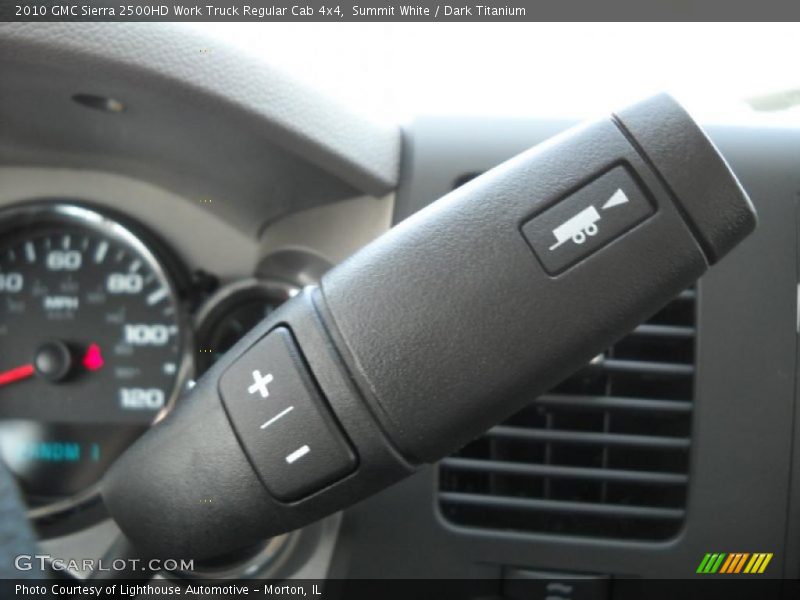 Summit White / Dark Titanium 2010 GMC Sierra 2500HD Work Truck Regular Cab 4x4