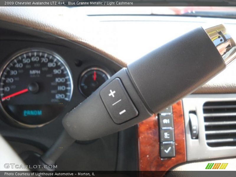 Blue Granite Metallic / Light Cashmere 2009 Chevrolet Avalanche LTZ 4x4