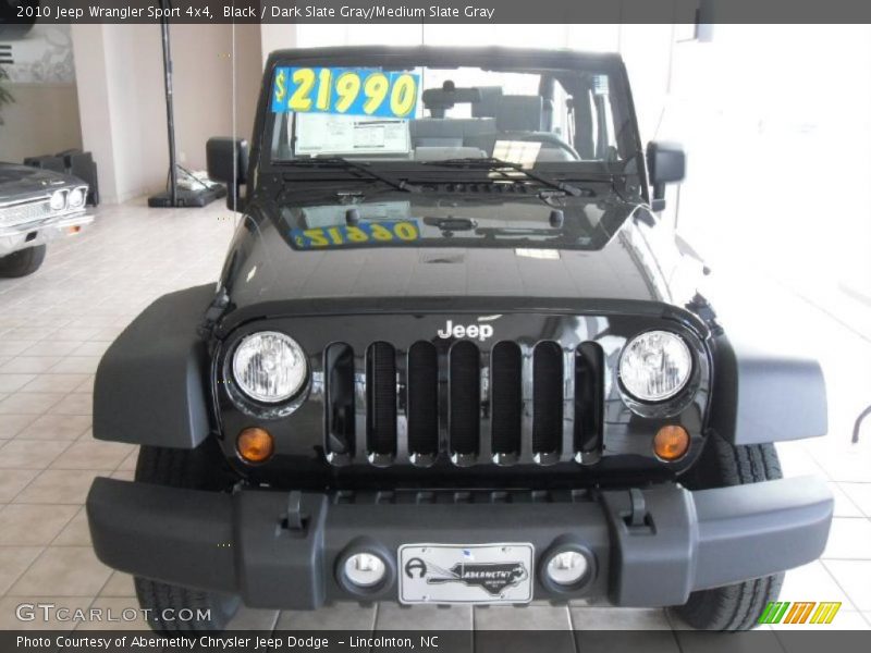 Black / Dark Slate Gray/Medium Slate Gray 2010 Jeep Wrangler Sport 4x4