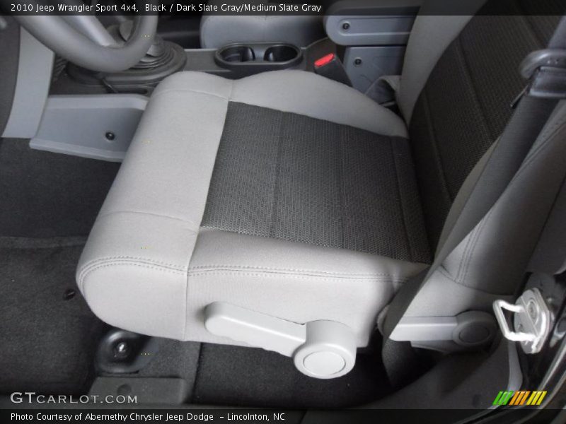 Black / Dark Slate Gray/Medium Slate Gray 2010 Jeep Wrangler Sport 4x4