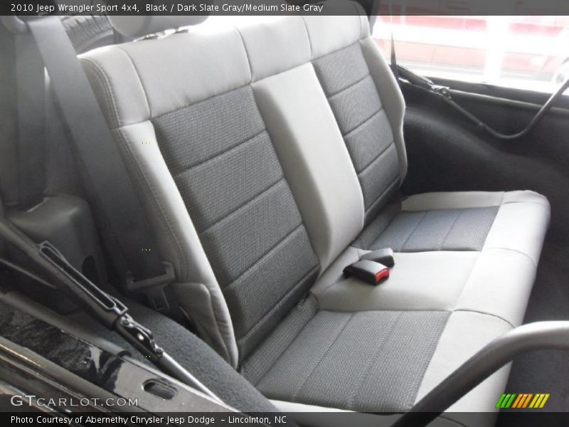 Black / Dark Slate Gray/Medium Slate Gray 2010 Jeep Wrangler Sport 4x4