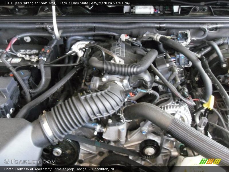 Black / Dark Slate Gray/Medium Slate Gray 2010 Jeep Wrangler Sport 4x4