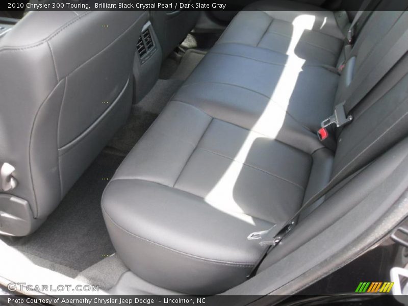 Brilliant Black Crystal Pearl / Dark Slate Gray 2010 Chrysler 300 Touring