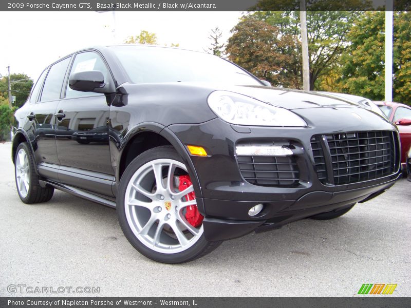 Basalt Black Metallic / Black w/Alcantara 2009 Porsche Cayenne GTS