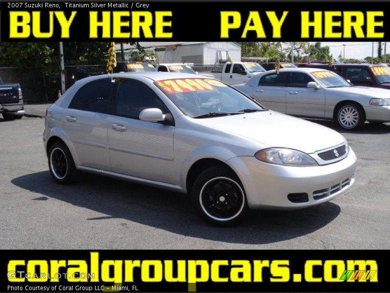 Titanium Silver Metallic / Grey 2007 Suzuki Reno