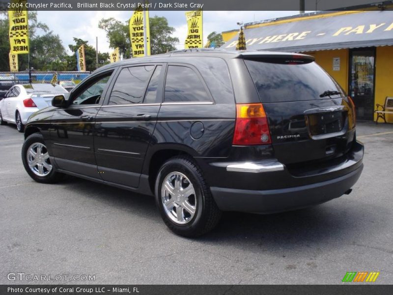 Brilliant Black Crystal Pearl / Dark Slate Gray 2004 Chrysler Pacifica