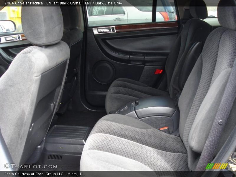 Brilliant Black Crystal Pearl / Dark Slate Gray 2004 Chrysler Pacifica