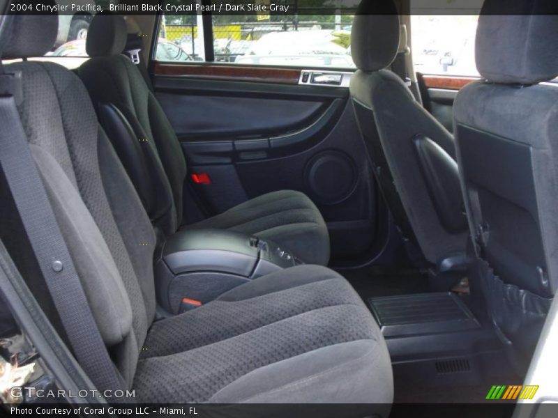 Brilliant Black Crystal Pearl / Dark Slate Gray 2004 Chrysler Pacifica