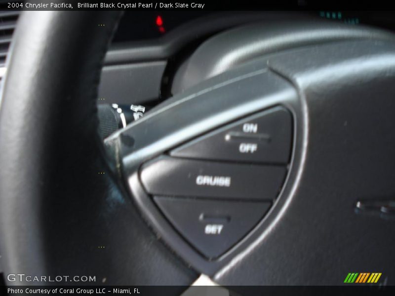 Brilliant Black Crystal Pearl / Dark Slate Gray 2004 Chrysler Pacifica