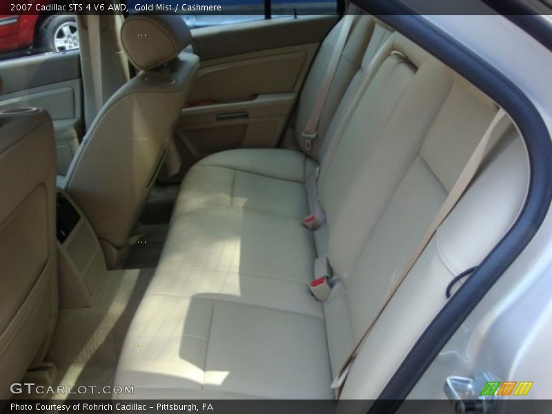 Gold Mist / Cashmere 2007 Cadillac STS 4 V6 AWD