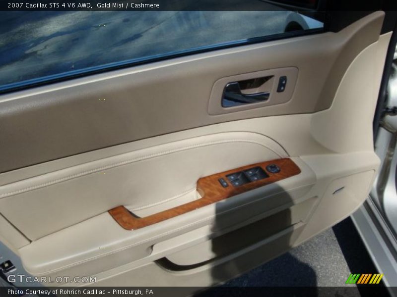 Gold Mist / Cashmere 2007 Cadillac STS 4 V6 AWD