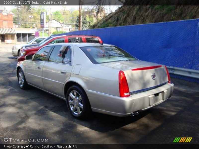 Gold Mist / Shale 2007 Cadillac DTS Sedan