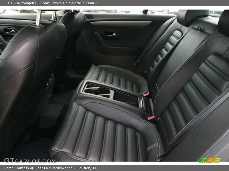 White Gold Metallic / Black 2010 Volkswagen CC Sport