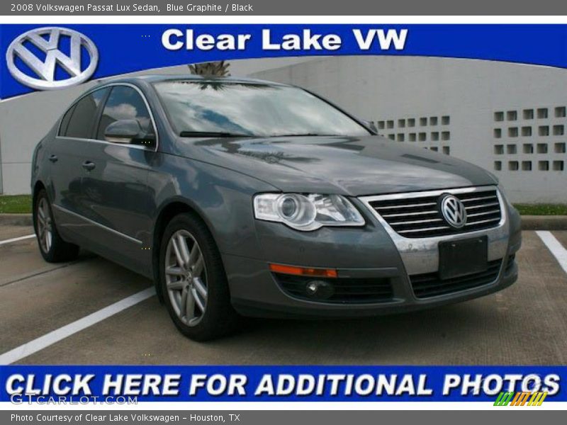 Blue Graphite / Black 2008 Volkswagen Passat Lux Sedan