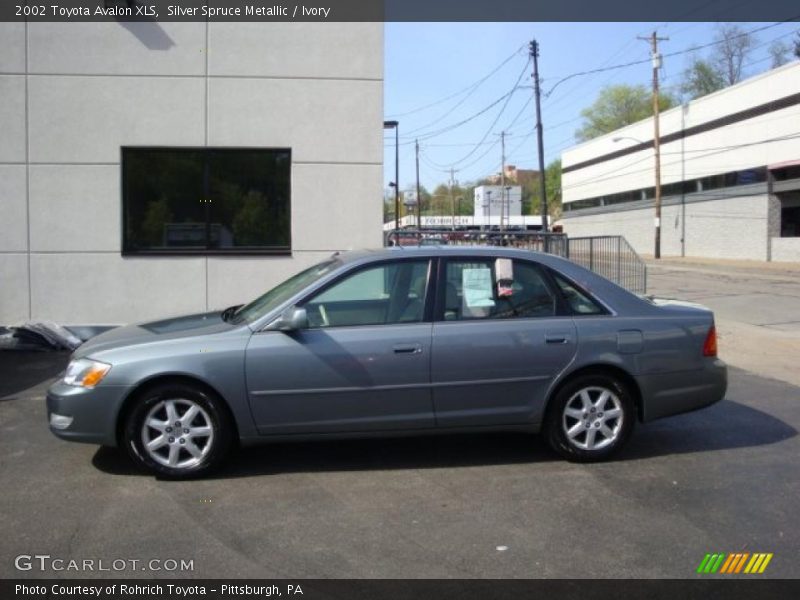 Silver Spruce Metallic / Ivory 2002 Toyota Avalon XLS