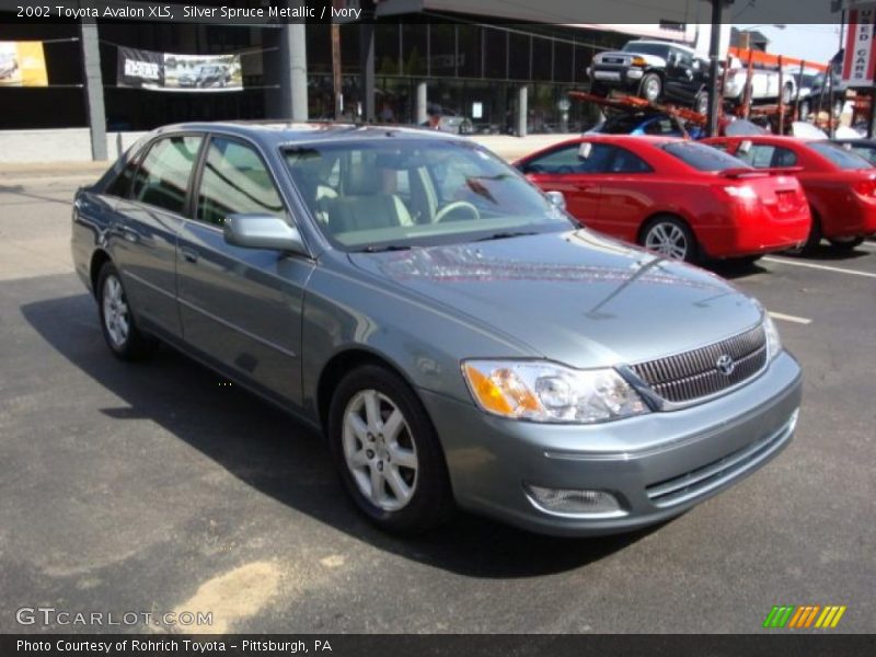 Silver Spruce Metallic / Ivory 2002 Toyota Avalon XLS