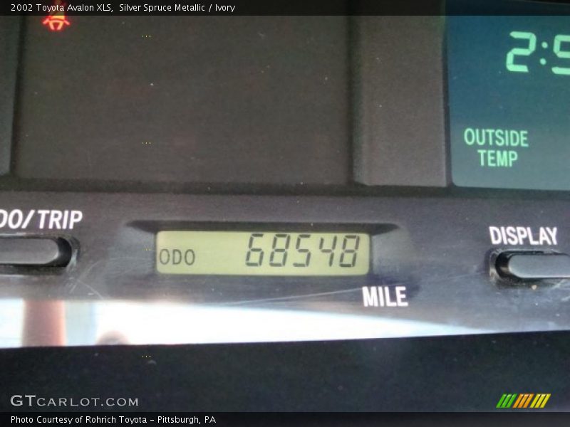 Silver Spruce Metallic / Ivory 2002 Toyota Avalon XLS