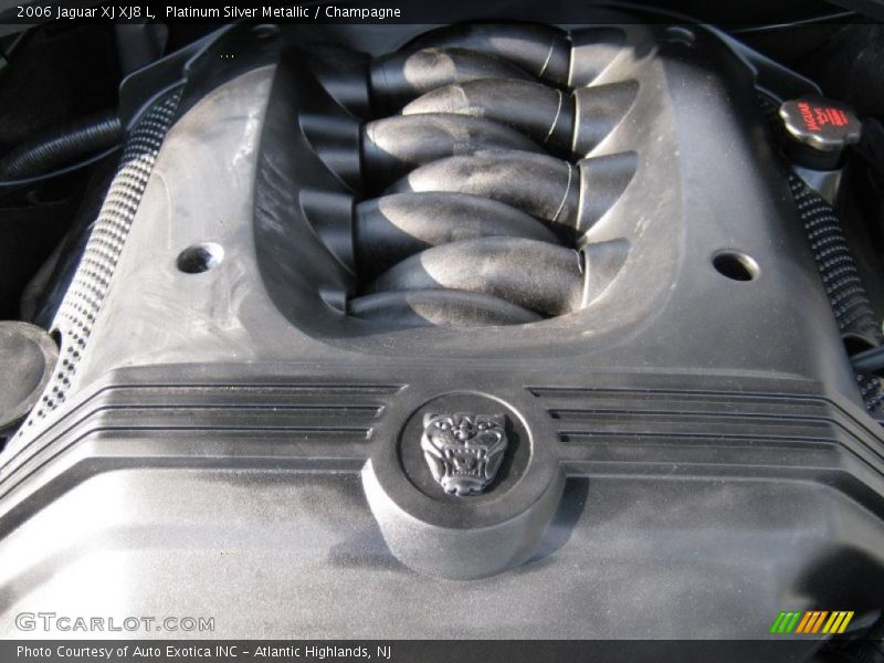 Platinum Silver Metallic / Champagne 2006 Jaguar XJ XJ8 L