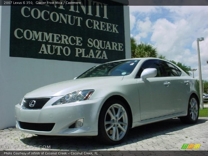 Glacier Frost Mica / Cashmere 2007 Lexus IS 350