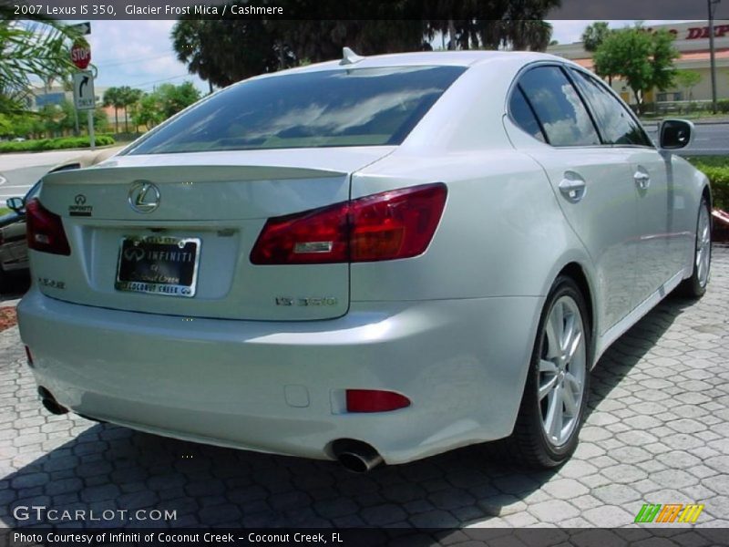 Glacier Frost Mica / Cashmere 2007 Lexus IS 350