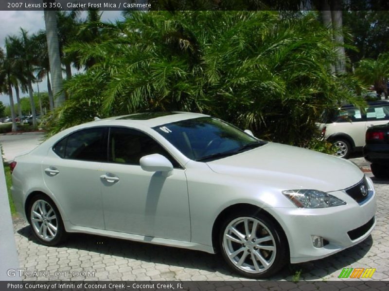 Glacier Frost Mica / Cashmere 2007 Lexus IS 350