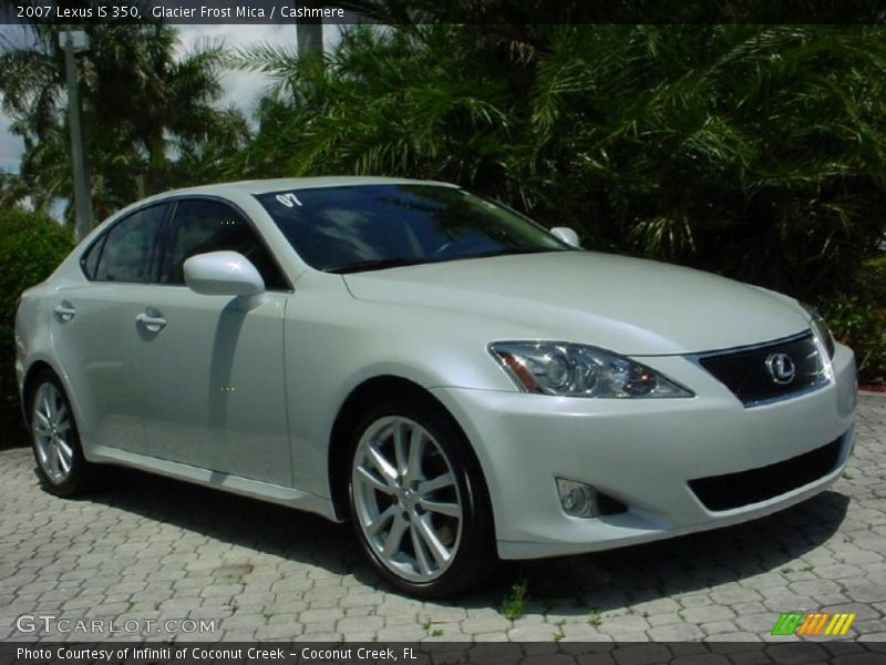 Glacier Frost Mica / Cashmere 2007 Lexus IS 350