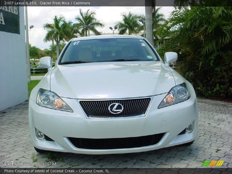 Glacier Frost Mica / Cashmere 2007 Lexus IS 350