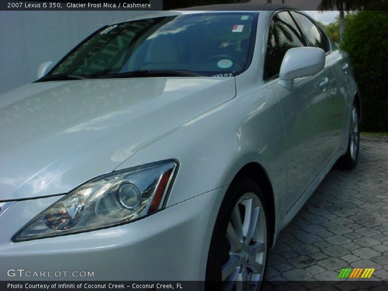 Glacier Frost Mica / Cashmere 2007 Lexus IS 350