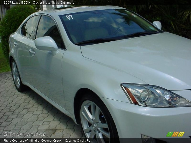 Glacier Frost Mica / Cashmere 2007 Lexus IS 350