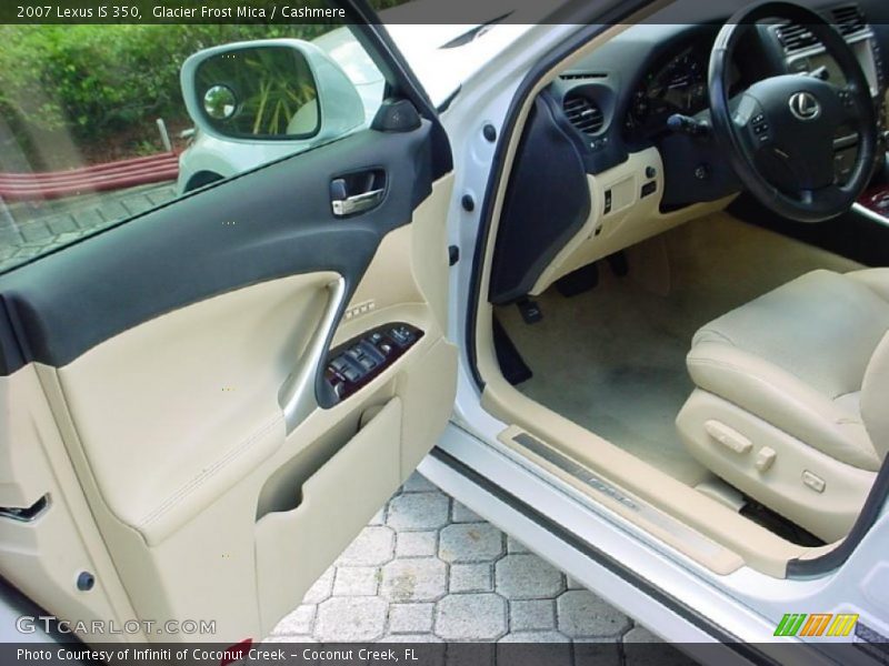 Glacier Frost Mica / Cashmere 2007 Lexus IS 350