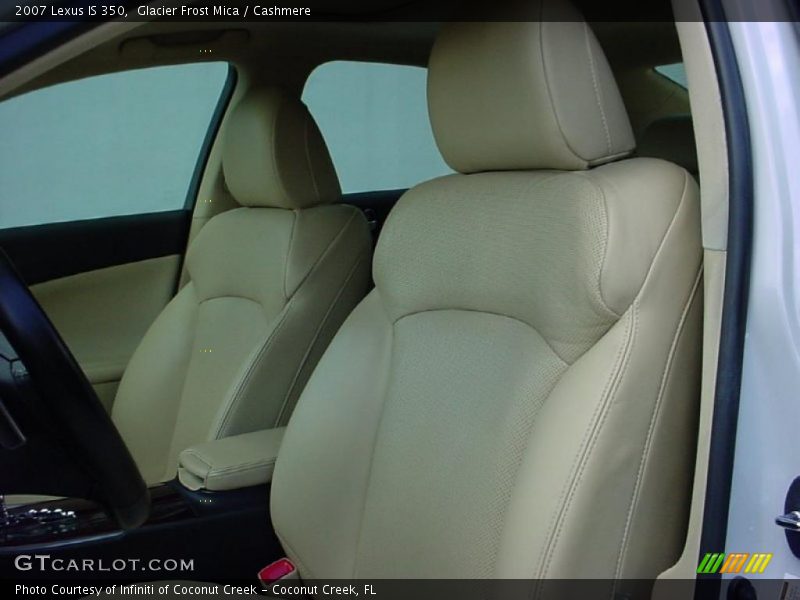 Glacier Frost Mica / Cashmere 2007 Lexus IS 350