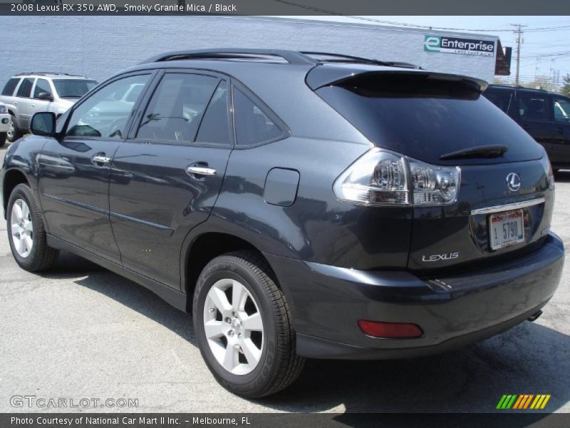 Smoky Granite Mica / Black 2008 Lexus RX 350 AWD