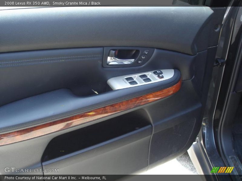 Smoky Granite Mica / Black 2008 Lexus RX 350 AWD